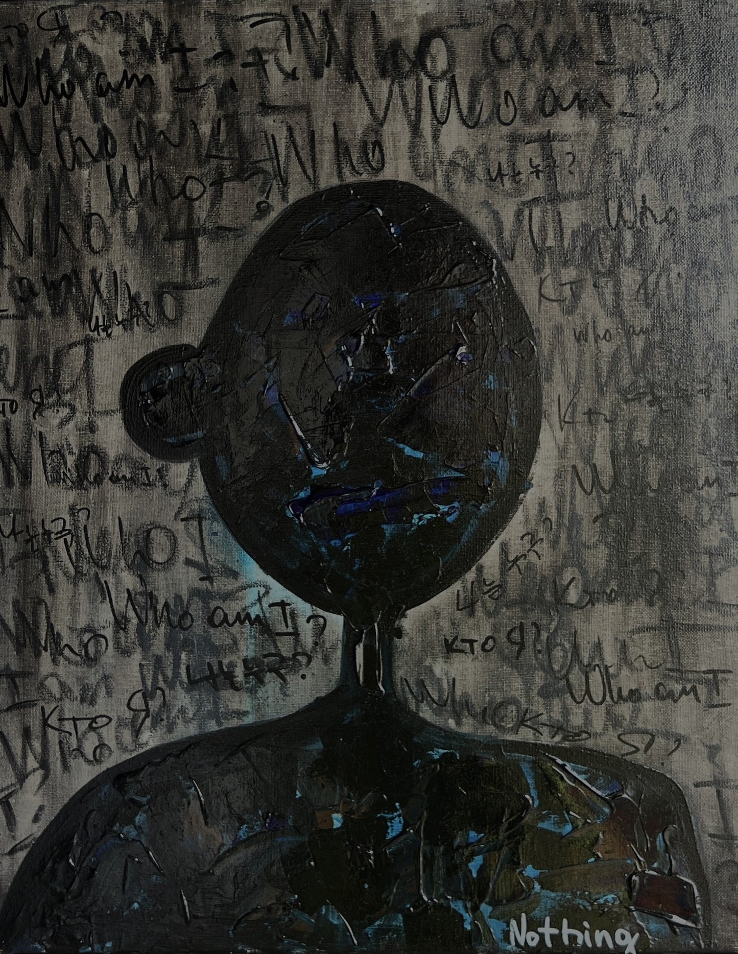 Abstract Paint. Noting.